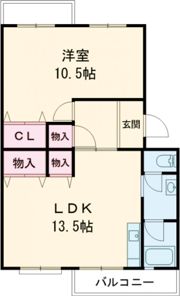 メゾン酒井Bの間取り画像