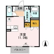 ボヌール・フーカの間取り画像