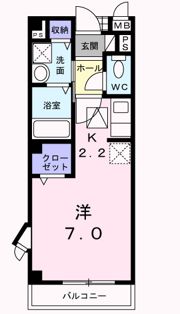 リフティー井上Bの間取り画像
