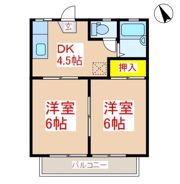 ガーデンプレイス住吉Bの間取り画像