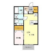 モナリエ Aの間取り画像