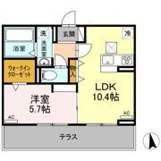 ラフィネ住吉の間取り画像