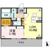 ラフィネ住吉の間取り画像