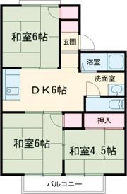 冬築タウン C棟の間取り画像