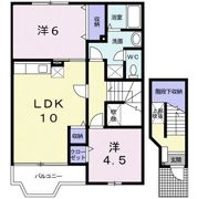 ミドル アーティクルの間取り画像
