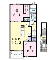 ルミエールⅠの間取り画像