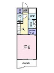 メゾン ソレイユの間取り画像