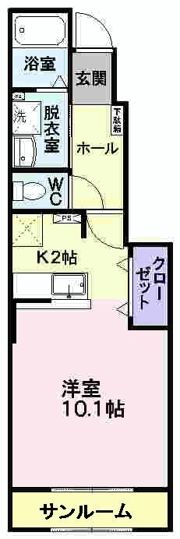 ラッフィナートの間取り画像