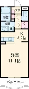 ミルフォードの間取り画像