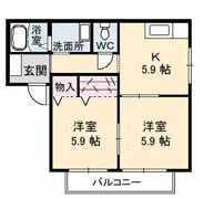 フォーレス 弐番館の間取り画像