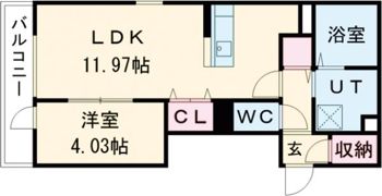 セゾンdeソレイユの間取り画像