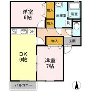 ゼファーの間取り画像