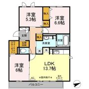 セジュール NANAの間取り画像