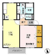 パークサイド21 Aの間取り画像