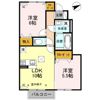 プレシャス藤岡 Bの間取り画像