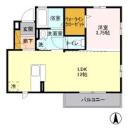 ボヌール Cの間取り画像