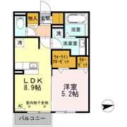 サンルージュ豊栄の間取り画像