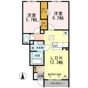 セジュールEXの間取り画像