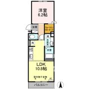 La casa mia konomiyaの間取り画像