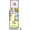La casa mia konomiyaの間取り画像