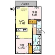 カメリアの間取り画像