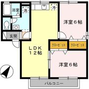 サンクレールの間取り画像