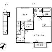 フレブラースⅡ A棟の間取り画像