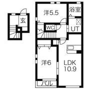 アイシスⅤの間取り画像