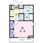 シェーヌⅣの間取り画像