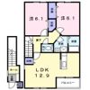 レバンテBの間取り画像