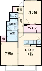 アモールVの間取り画像