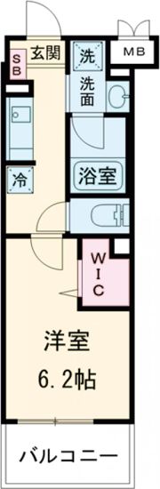 West Coastの間取り画像