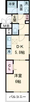 West Coastの間取り画像
