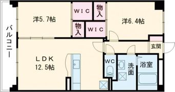 メディアパークⅢの間取り画像