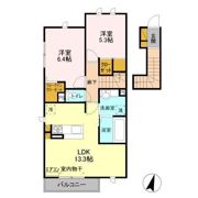 アピオン Ⅱの間取り画像