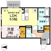Harmony(ハーモニー) Bの間取り画像