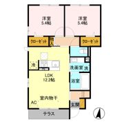 メゾン・ド・ソレイユの間取り画像