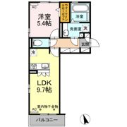 ニューブリッジFの間取り画像