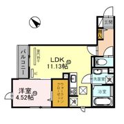 felice (ﾌｪﾘｰﾁｪ)の間取り画像