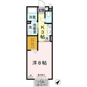 パークハイム四番館の間取り画像