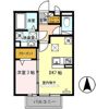 ラ・フルール西高松の間取り画像