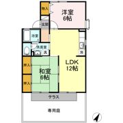 メルベーユ横尾 B棟の間取り画像