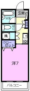 クリサンテーム21の間取り画像