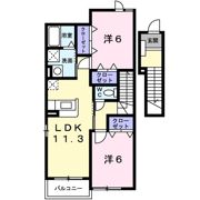 ベアーレⅠの間取り画像