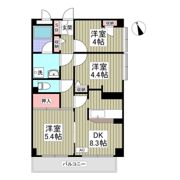 サニーエステートの間取り画像
