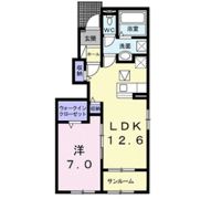 ロードサイド高来の間取り画像