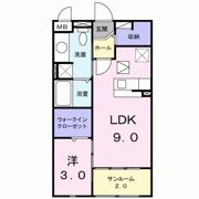 カーサ・プラシードの間取り画像