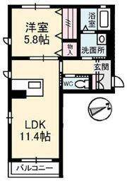 サンハイム C棟の間取り画像