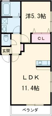 メゾンリベルテの間取り画像
