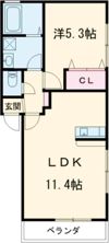 メゾンリベルテの間取り画像